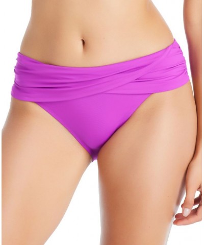 Women's Lets Get Twisted Tankini Top & Matching Bottoms Purple Crush $38.38 Swimsuits