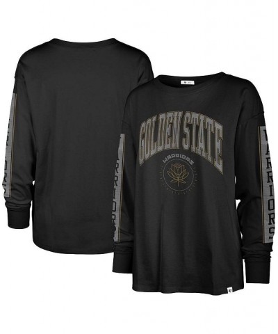 Women's Black Golden State Warriors City Edition SOA Long Sleeve T-shirt Black $33.14 Tops