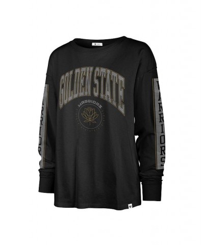 Women's Black Golden State Warriors City Edition SOA Long Sleeve T-shirt Black $33.14 Tops