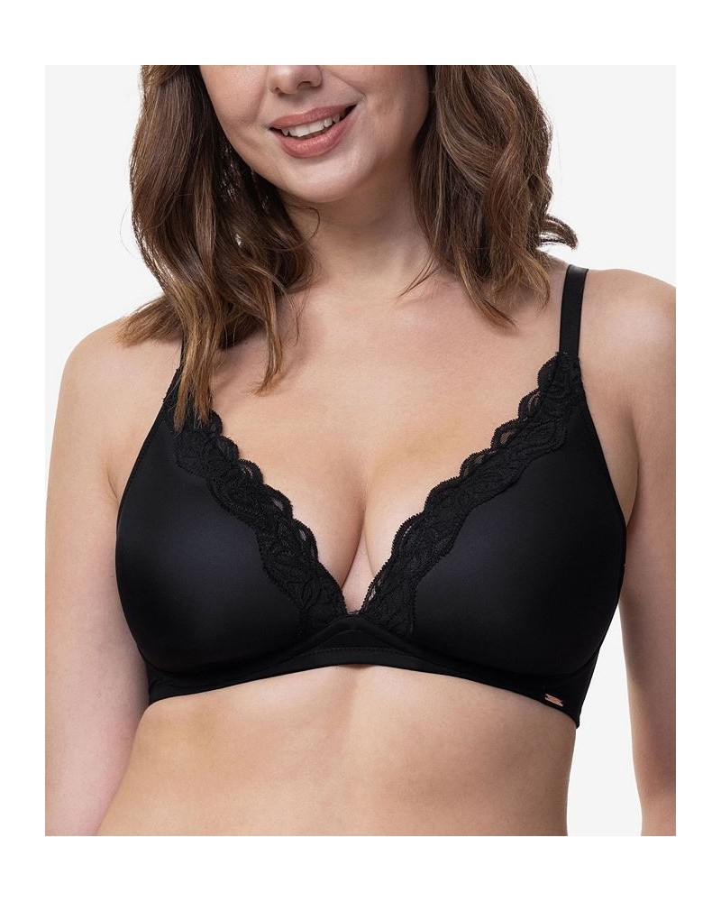 Women's Alana Light Padded Comfort Fit Soft Touch Bra D001932MI033 Black $18.13 Bras