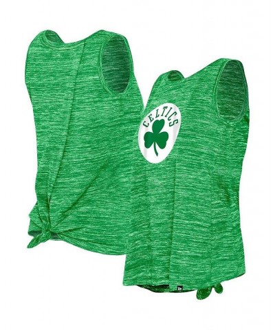 Women's Kelly Green Boston Celtics Space Dye Active Tank Top Kelly Green $25.36 Tops