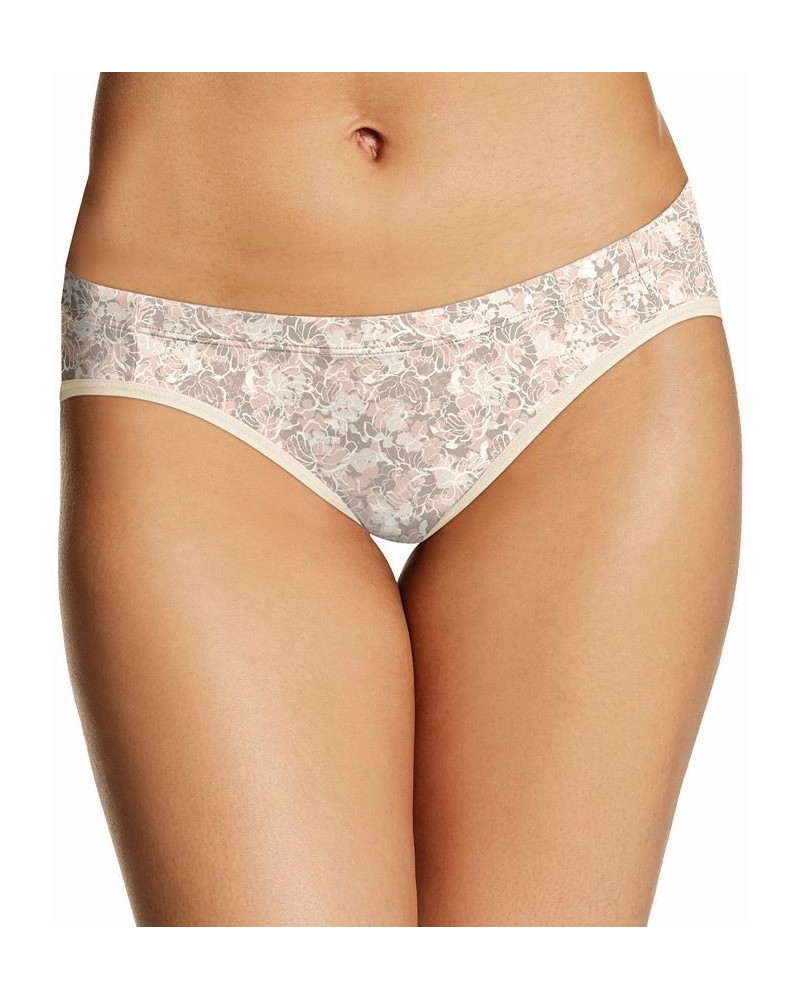 Women's Barely There Invisible Look Bikini DMBTBK Batick Blossom With Blush $9.08 Panty