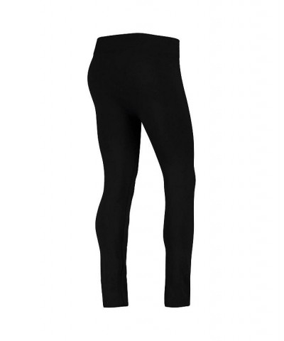 Women's Black Stanford Cardinal Fleece Lined 2.0 Leggings Black $19.75 Pants