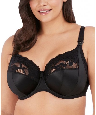 Plus Size Molly Underwire Nursing Bra Black $43.20 Bras