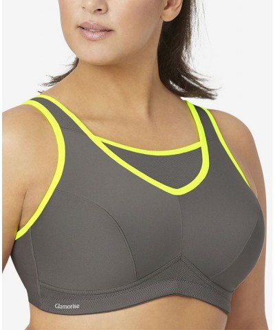 Women's Plus Size Sport No-Bounce Camisole Bra Multi $23.92 Bras