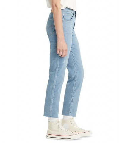 Women's 724 Straight-Leg Cropped Jeans Firefly Brite $29.40 Jeans