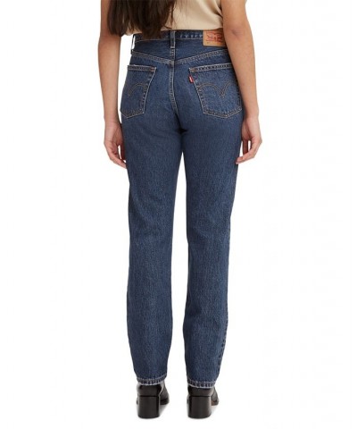 Women's 501 Original-Fit Straight-Leg Jeans Orinda Evening Dark $40.00 Jeans