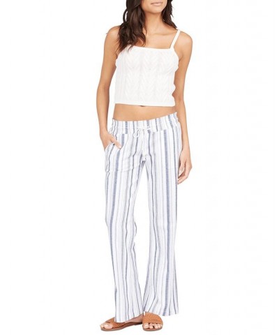 Juniors' Oceanside Yarn Dyed Pant Blue $24.36 Pants