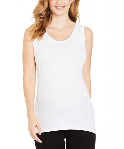 BumpStart Maternity Tank Top Two-Pack Black And Grey $16.00 Tops