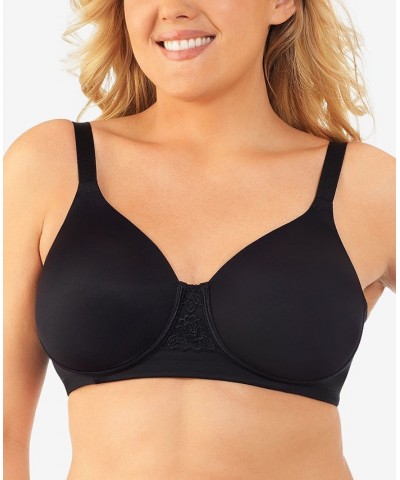 Full Figure Beauty Back Smoother Wireless Bra 71380 Midnight Black $15.95 Bras