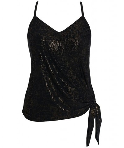 Women's Printed Komodo Alex Tie-Hem Tankini Top Komodo $66.60 Swimsuits