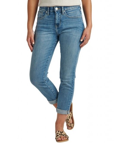 Women's Carter Mid Rise Girlfriend Jeans Mid Vintage-Like $34.44 Jeans