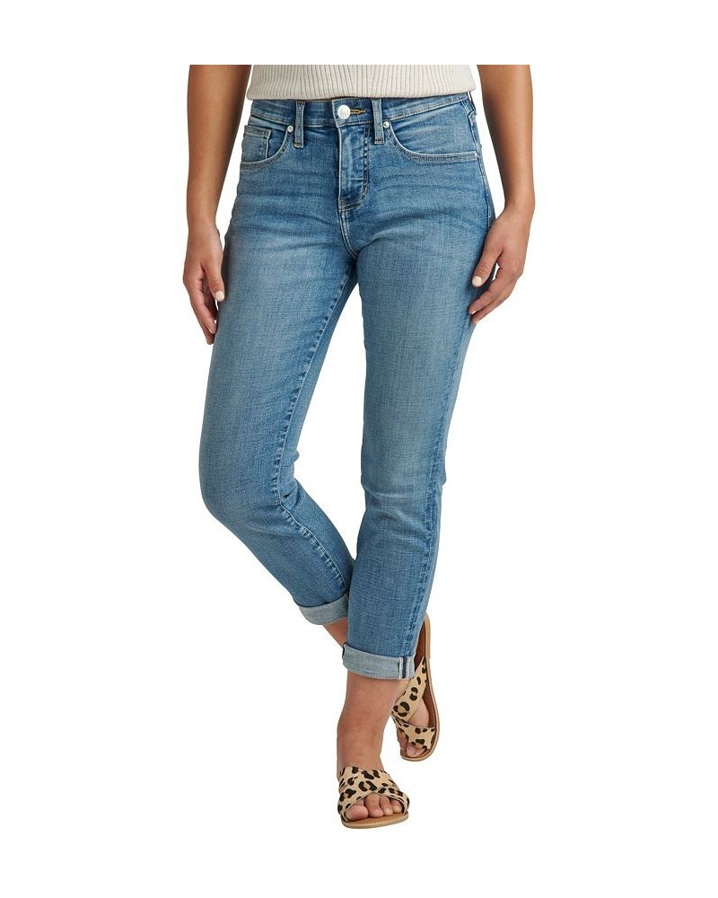 Women's Carter Mid Rise Girlfriend Jeans Mid Vintage-Like $34.44 Jeans