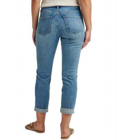 Women's Carter Mid Rise Girlfriend Jeans Mid Vintage-Like $34.44 Jeans