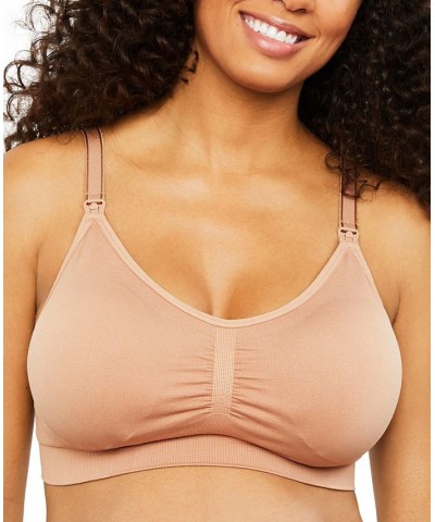 Full Busted Seamless Nursing & Maternity Bra Tawny Brown $15.00 Bras