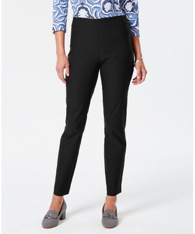 Women's Skinny Tummy-Control Pants Black $20.67 Pants