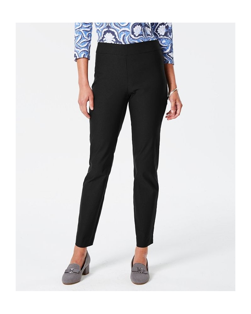 Women's Skinny Tummy-Control Pants Black $20.67 Pants