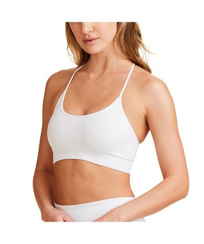 Adult Women Barre Bra White $23.22 Bras