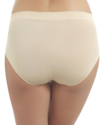 B-Smooth High-Cut Brief 3-Pack 870275 Rose Dust, Deep Taupe, Black $24.44 Panty