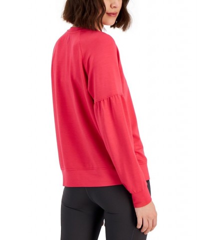 Women's SKECHLUXE™ Restful Crewneck Blue $13.20 Tops