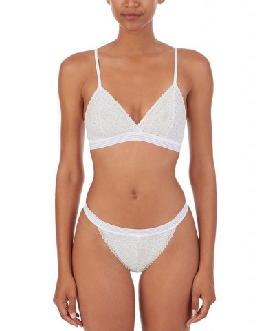 Women's Softest Lace bralette DK7356 White $12.75 Bras