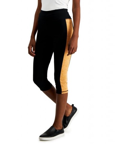 Active Petite Colorblocked Cropped Leggings Desert Sunset $11.35 Pants