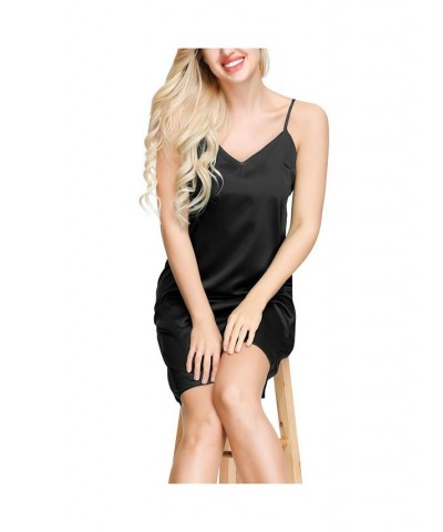 Women's Chemise Lingerie 35" HPS Black $20.16 Sleepwear