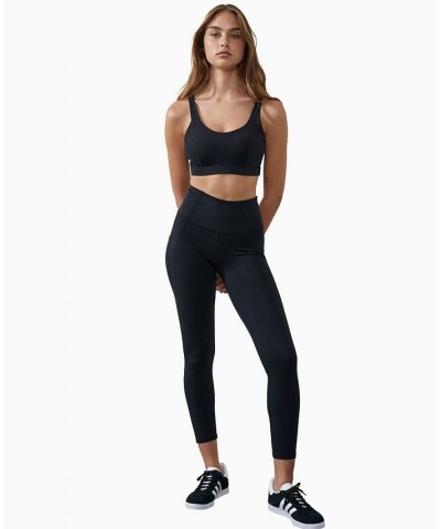 Women's Ultimate Crop Top Black $32.99 Tops