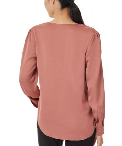 Women's Simplified Utility Blouse Fawn $20.59 Tops