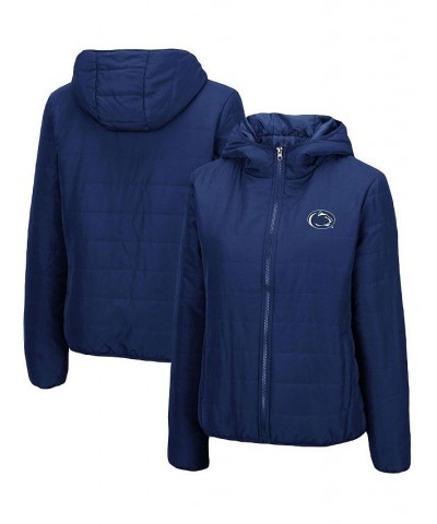 Women's Navy Penn State Nittany Lions Arianna Full-Zip Puffer Jacket Navy $41.59 Jackets