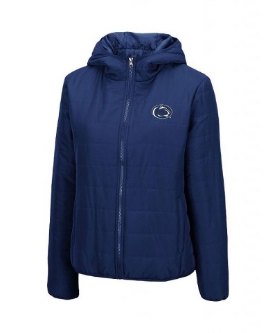 Women's Navy Penn State Nittany Lions Arianna Full-Zip Puffer Jacket Navy $41.59 Jackets