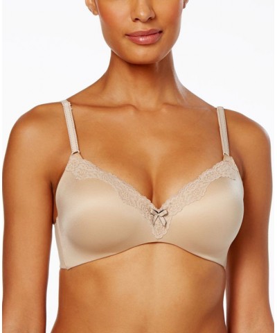 Comfort Devotion Extra Coverage Shaping with Lift Wireless Bra 9456 Tan/Beige $13.02 Bras