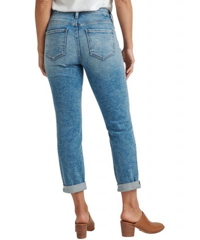 Women's Carter Mid Rise Girlfriend Jeans Del Mar $43.68 Jeans