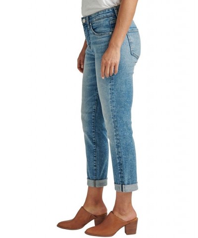 Women's Carter Mid Rise Girlfriend Jeans Del Mar $43.68 Jeans