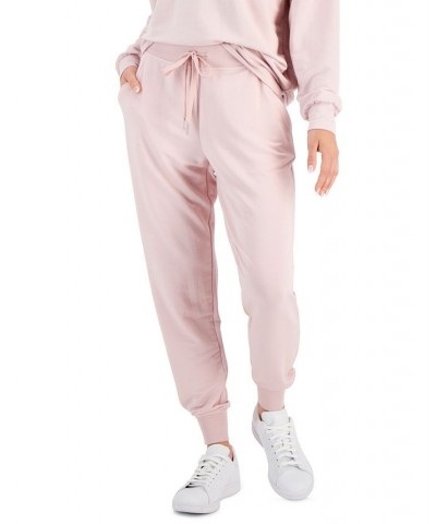 Women's Restful Drawstring Jogger Pants Pink $12.60 Pants