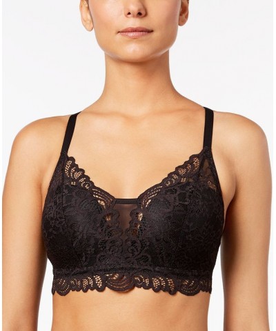 Comfort Revolution Lace Desire Shaping Wireless Bra DF6591 Black $14.57 Bras