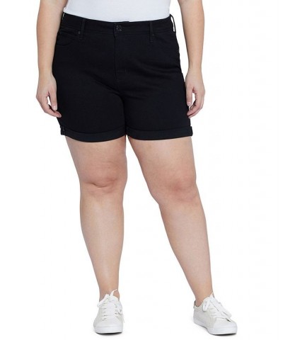 Plus Size Booty Shaper 5" Shorts Black $39.50 Shorts