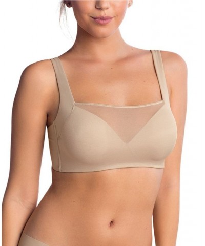 Mesh Front Contouring Bra Tan/Beige $27.30 Bras