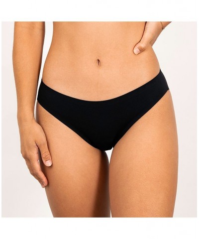 Leak proof Seamless Bikini Black $18.04 Panty