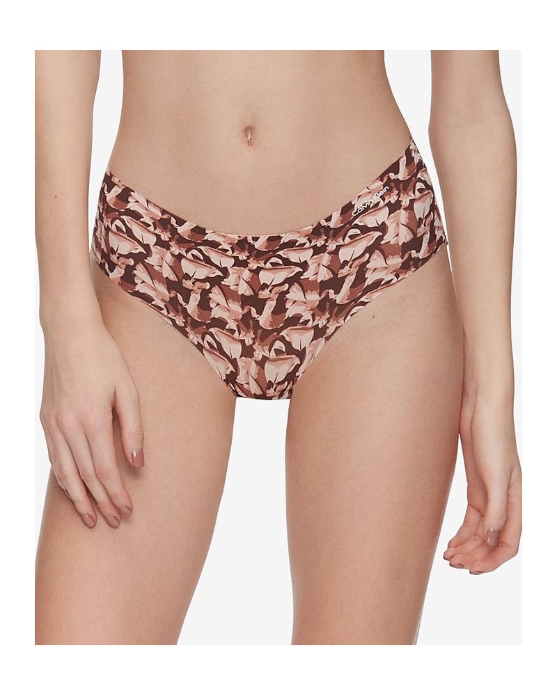 Invisibles Hipster Underwear D3429 Left Behind Print_umber $10.26 Panty