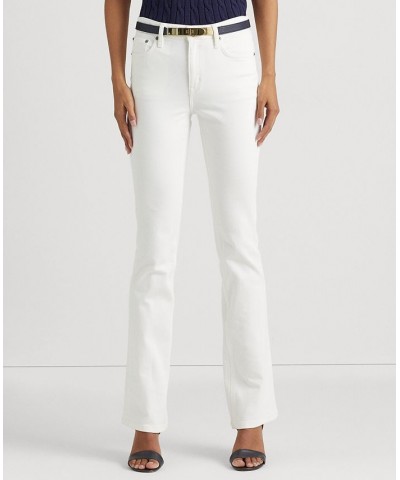 Women's High-Rise Boot Jeans White Wash $43.75 Jeans