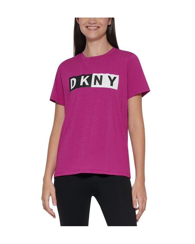 Women's Logo T-Shirt Purple $16.96 Tops