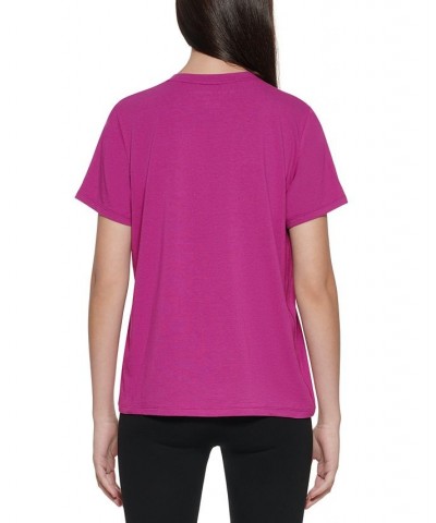 Women's Logo T-Shirt Purple $16.96 Tops