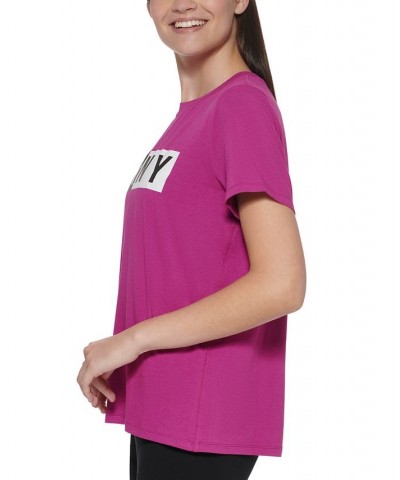 Women's Logo T-Shirt Purple $16.96 Tops