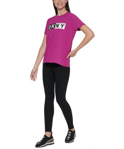 Women's Logo T-Shirt Purple $16.96 Tops