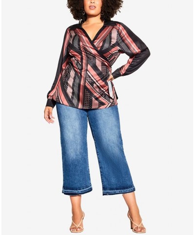 Trendy Plus Size Emily Shirt Multi $36.34 Tops