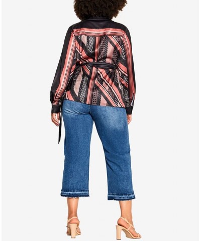 Trendy Plus Size Emily Shirt Multi $36.34 Tops