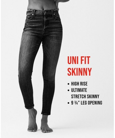 Uni Fit High Rise Skinny Jeans Inclusion Blue $32.70 Jeans