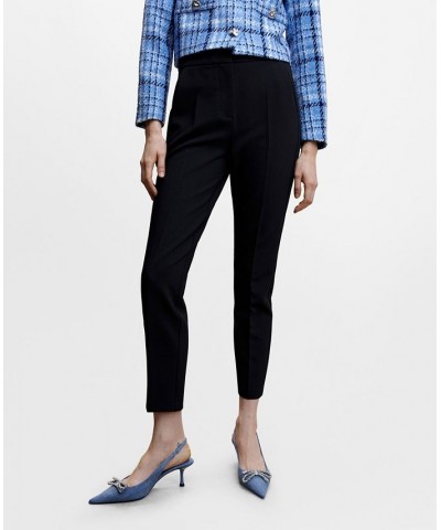 Women's Slim Fit Suit Pants Black $37.80 Pants