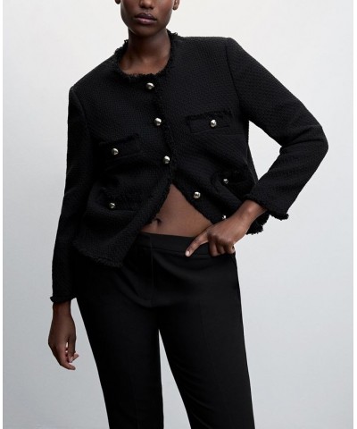 Women's Slim Fit Suit Pants Black $37.80 Pants